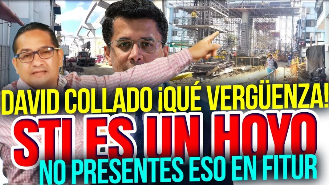 David Collado no puede presentar a Santiago como Marca País…¡ESTO ES UN SOLO HOYO!
