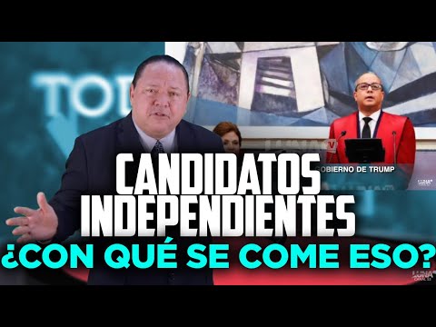 HAY UN LÍO FEO con los partidos políticos y las candidaturas independientes