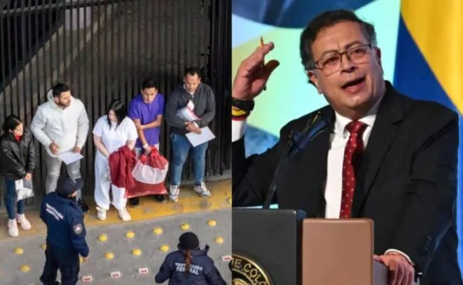 Petro desautoriza entrada aviones de Estados Unidos con migrantes colombianos