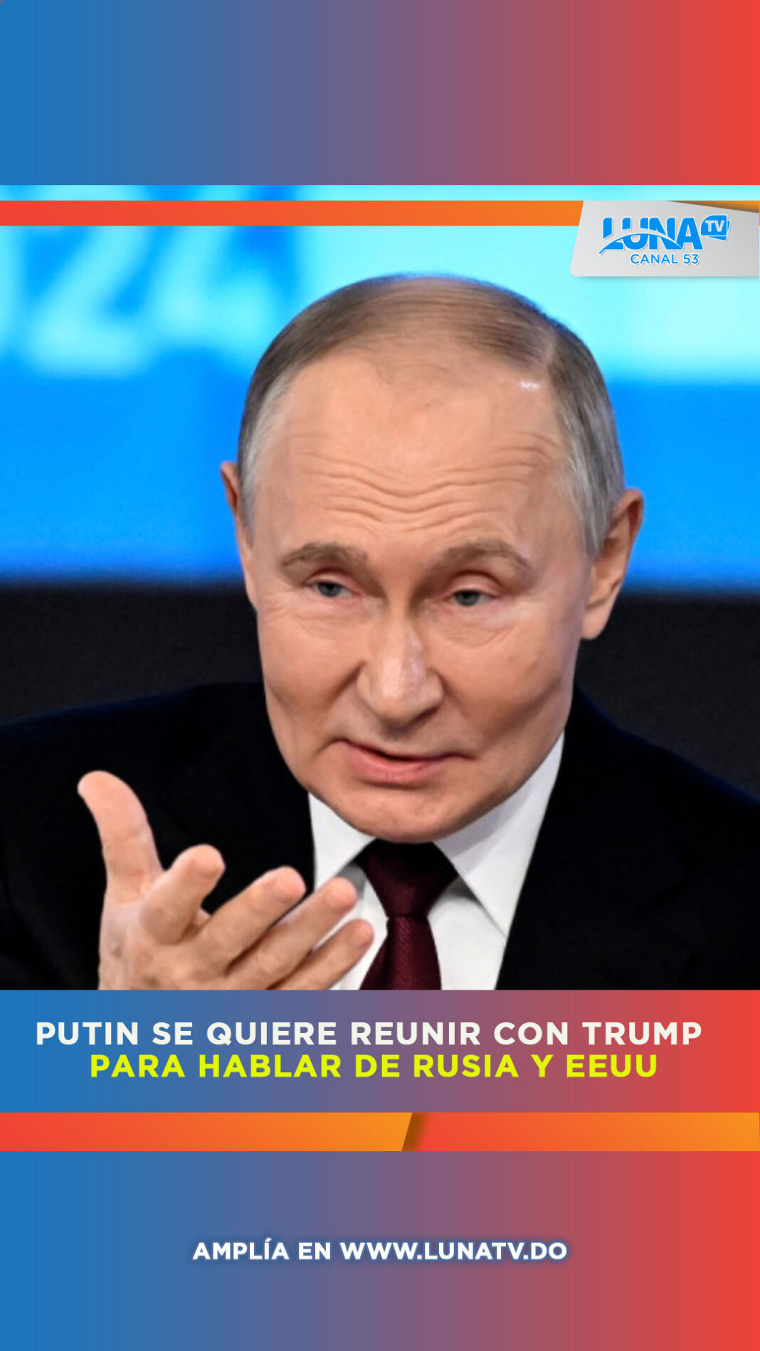 Vladímir Putin se quiere reunir con Donald Trump para hablar de Rusia y EEUU Vladímir Putin se quiere reunir con Donald Trump para hablar de Rusia y EEUU