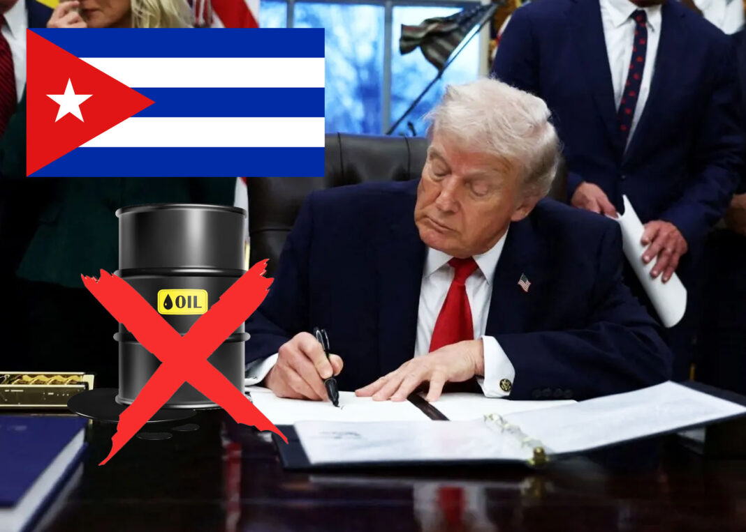 Estados Unidos pondrá aranceles a los países que vendan o proporcionen petróleo a Cuba