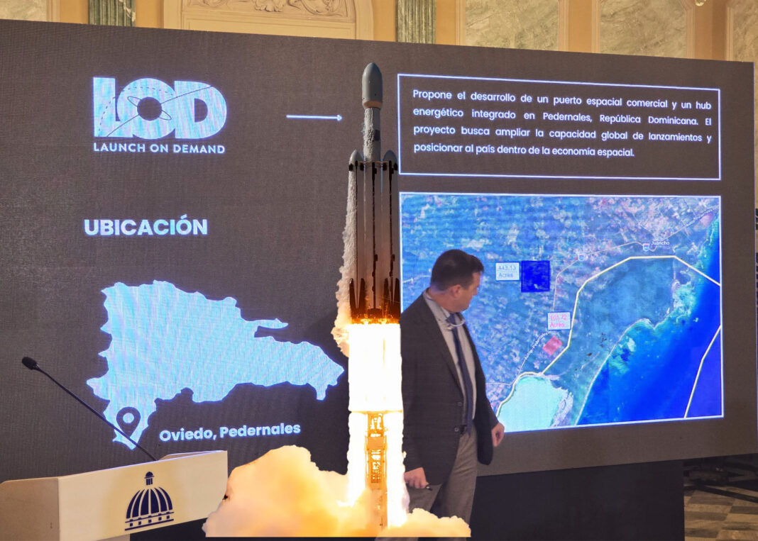 Gobierno presenta oficialmente proyecto para puerto espacial comercial en Pedernales