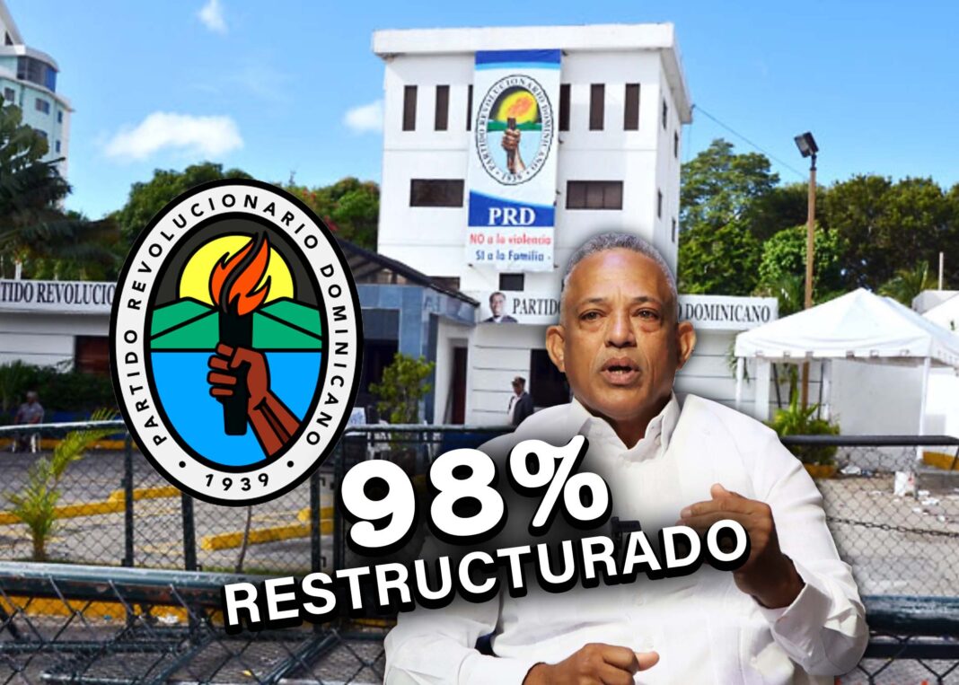 PRD reestructura 98% de su estructura política