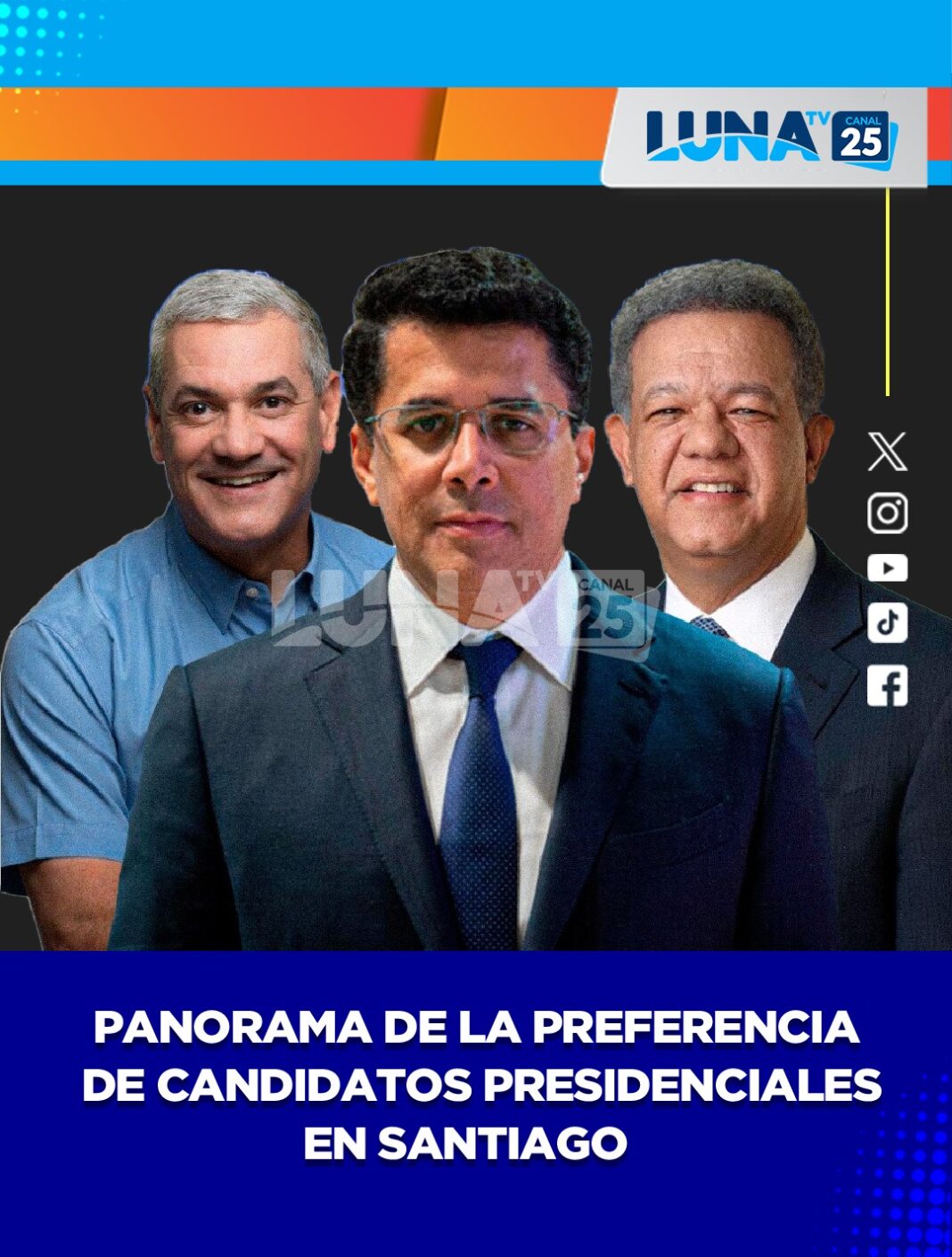 Panorama de la preferencia de candidatos presidenciales en Santiago Panorama de la preferencia de candidatos presidenciales en Santiago