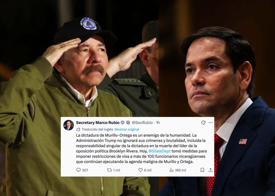 Estados Unidos sanciona a más de 100 funcionarios del régimen de Ortega Estados Unidos sanciona a más de 100 funcionarios del régimen de Ortega