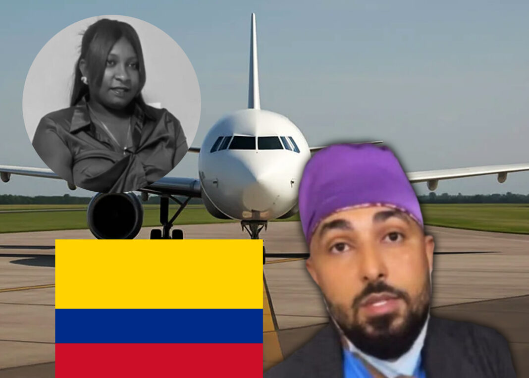 Barbero que realizó la liposucción a Rebecca Brizard escapó hacia Colombia horas después de su muerte Barbero que realizó la liposucción a Rebecca Brizard escapó hacia Colombia horas después de su muerte