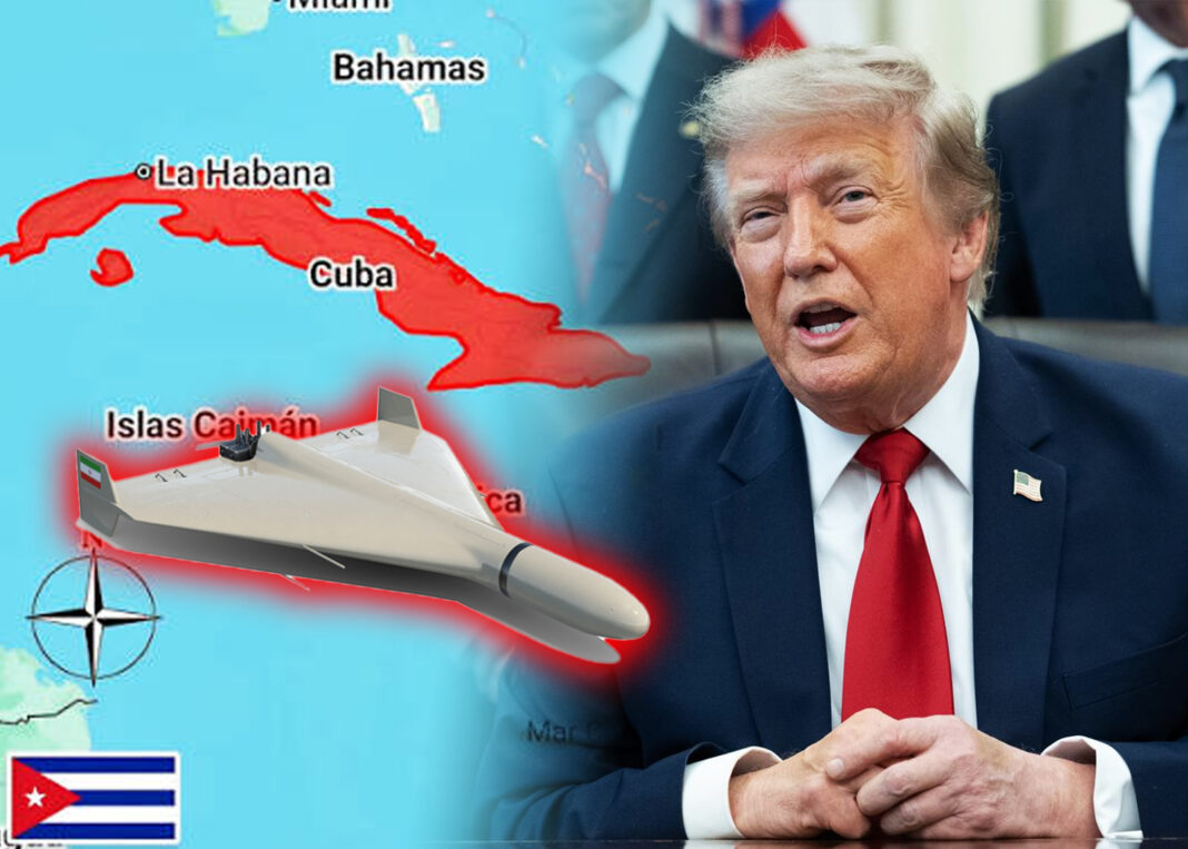 Trump dice que EE.UU. investiga si Irán tiene drones almacenados en Cuba Trump dice que EE.UU. investiga si Irán tiene drones almacenados en Cuba