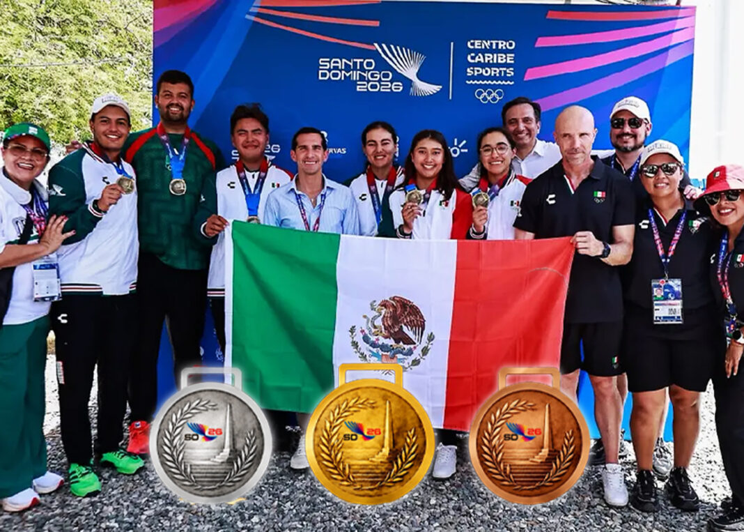 México es el primer país en superar las 100 medallas en los presentes Juegos Centroamericanos y del Caribe Santo Domingo 2026 México es el primer país en superar las 100 medallas en los presentes Juegos Centroamericanos y del Caribe Santo Domingo 2026