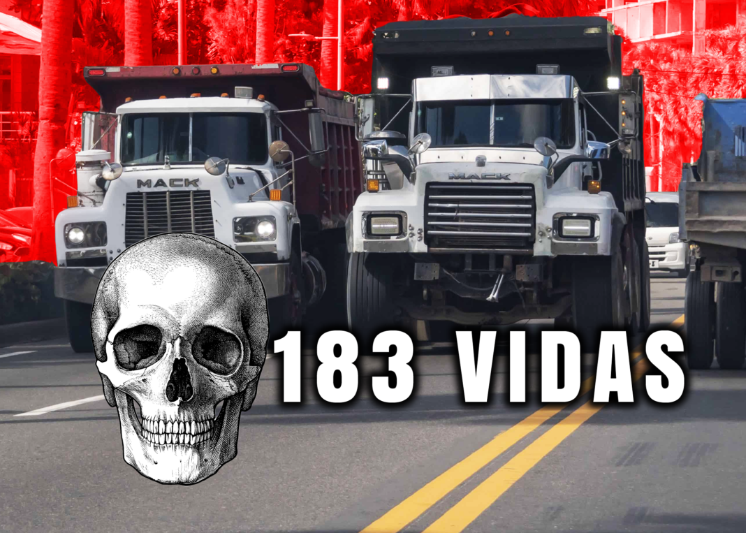 En lo que va de añovehículos de carga han cobrado 183 vidas en RD En lo que va de añovehículos de carga han cobrado 183 vidas en RD