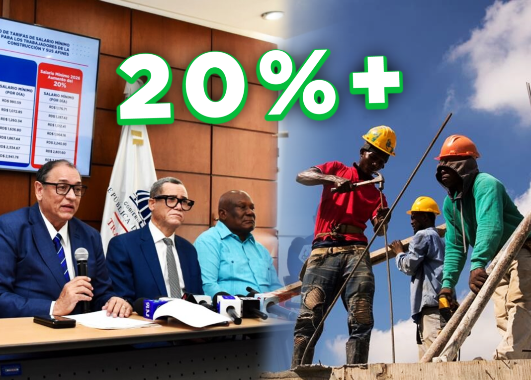Aprueban un aumento salarial del 20% a los trabajadores de la construcción Aprueban un aumento salarial del 20% a los trabajadores de la construcción