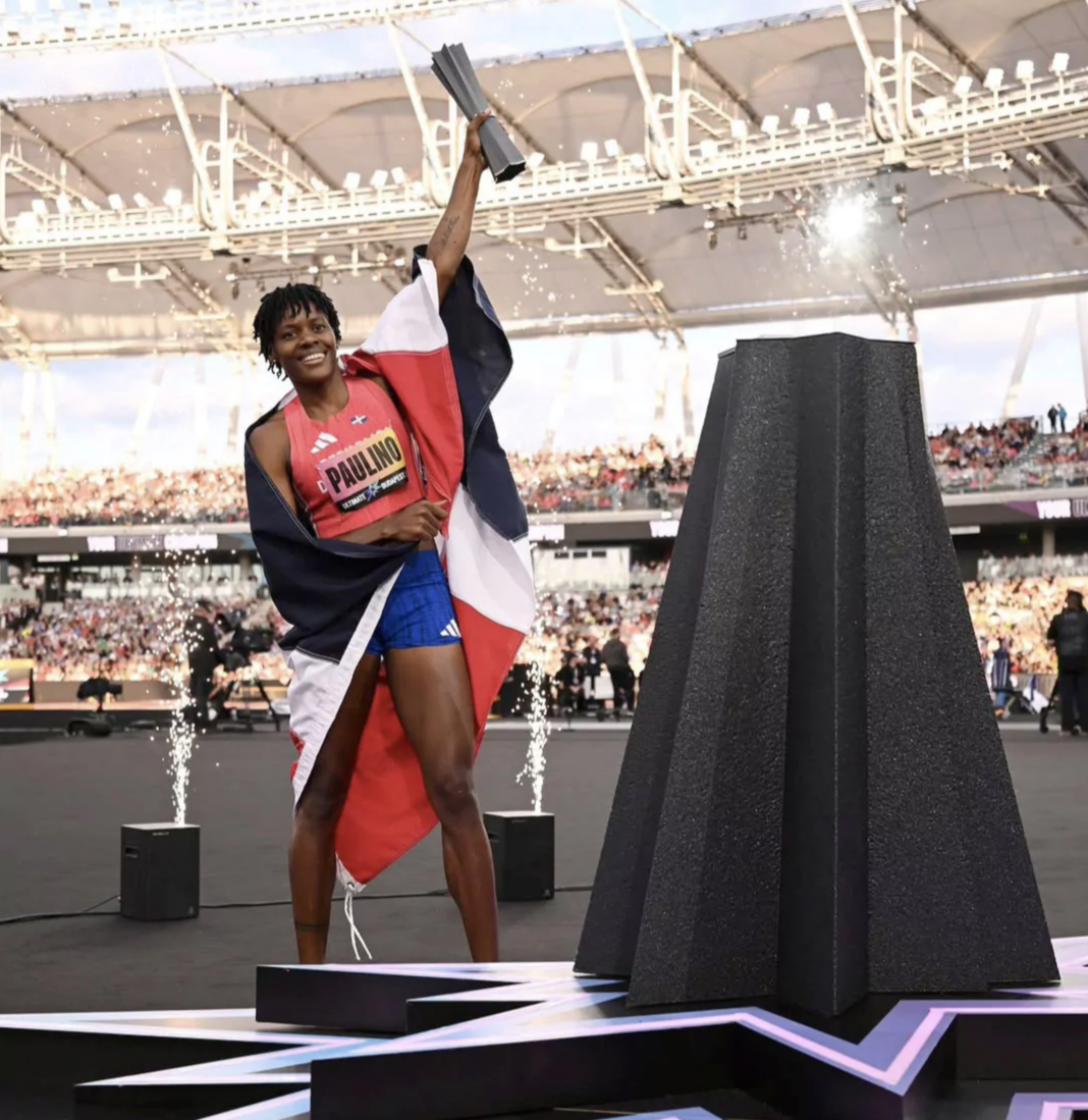 Marileidy Paulino se corona campeona en la final femenina de los 400 metros del Campeonato Mundial de Atletismo Ultimate de Budapest 2026 Marileidy Paulino se corona campeona en la final femenina de los 400 metros del Campeonato Mundial de Atletismo Ultimate de Budapest 2026